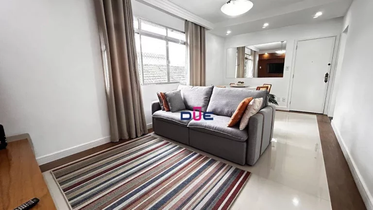 Imagem Apartamento com 3 dormitórios à venda, 102 m² por R$ 640.000 - Ponta da Praia - Santos/SP