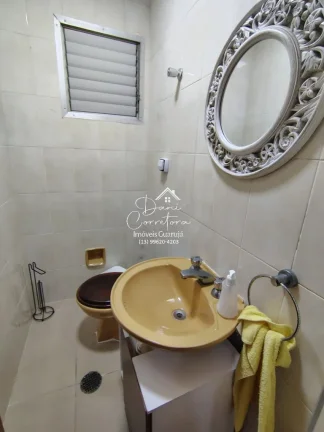 Imagem Apartamento com 3 suítes frente mar nas Astúrias, Guarujá-SP - 192m², 2 salas, 5 banheiros, 2 vagas com salão gourmet