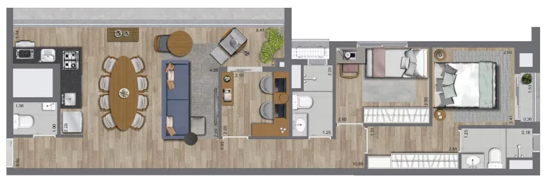 Imagem Apartamento em Brooklin Paulista - São Paulo SP