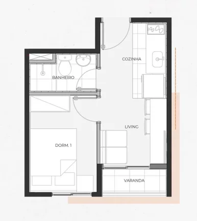 Imagem APARTAMENTO RESIDENCIAL em São Paulo - SP, Bela Vista