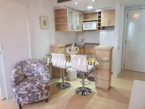 Imagem Flat disponível para vrnda no Ninety Hotel, com 55m², 2 dormitórios e 2 vagas