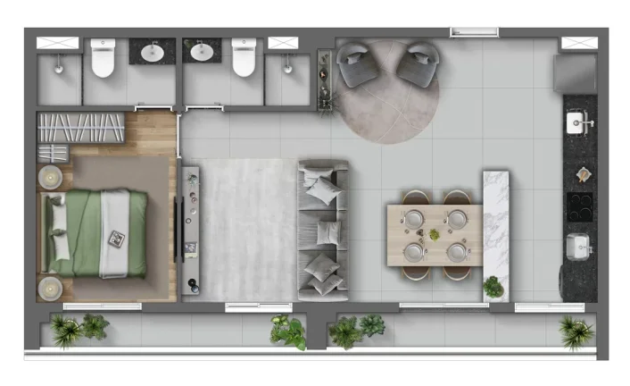 Imagem APARTAMENTO RESIDENCIAL em São Paulo - SP, Santo Amaro