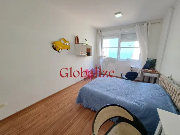 Imagem Apartamento de 173m² com 3 dormitórios de Frente para o Mar no Gonzaga por R$1.280.000