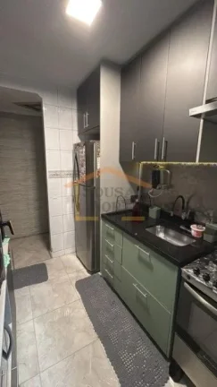 Imagem Apto 3 dormitórios, sala 2 ambientes, sacada, banheiro, cozinha planejada, área de serviço, 1 vag...
