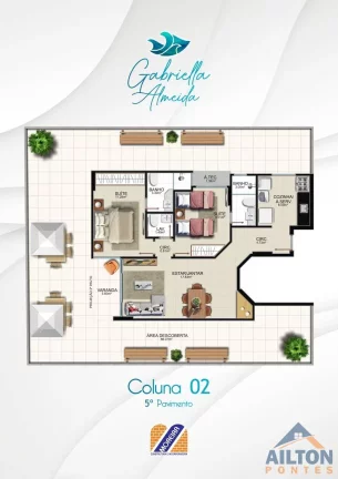 Imagem Lançamento Edifício Gabriella Almeida 2 e 3 Quartos em Praia do Morro - Guarapari/ES