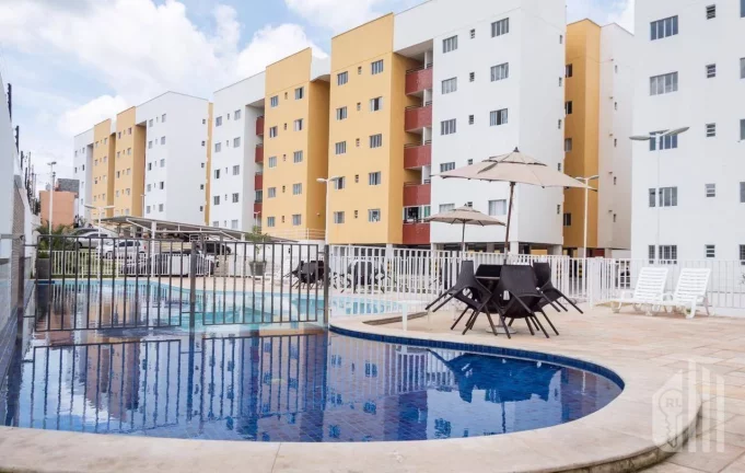 Imagem Apartamento pronto para morar, 3 dormitórios à venda por R$ 369.900,00 - Condomínio CAJUÍNA RESIDENCE - Santa Isabel - Teresina/PI