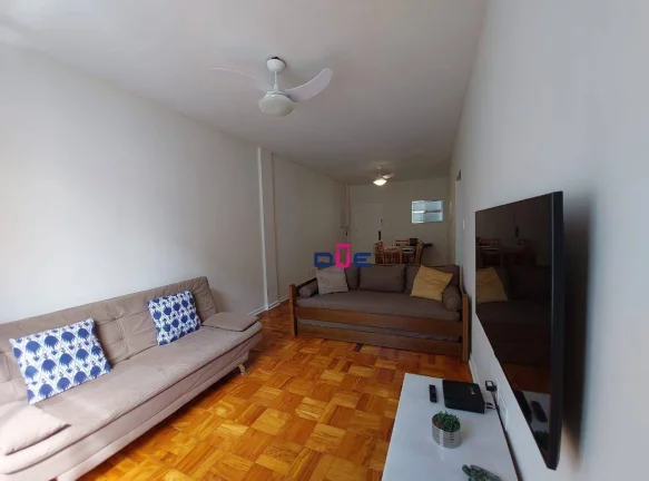 Imagem Apartamento com 1 dormitório à venda, 70 m² por R$ 585.000 - Aparecida - Santos/SP