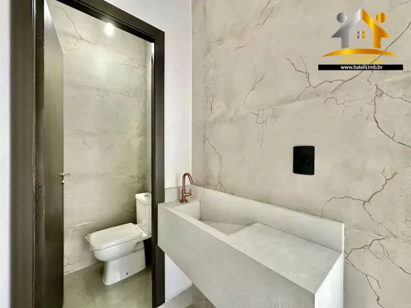 Imagem Casa ZERO KM à venda no condomínio Reserva Santa Maria em Jandira - SP | Batelli Imóveis