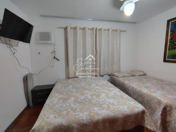 Imagem Apartamento com 3 suítes frente mar nas Astúrias, Guarujá-SP - 192m², 2 salas, 5 banheiros, 2 vagas com salão gourmet