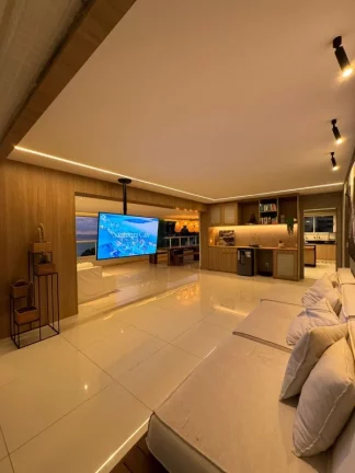 Imagem VILA SANTO ANTÔNIO - LADEIRA DA BARRA: 4 Suites c/ ampla varanda gourmet, vista mar Baía de todos os santos, 278,00m2 privativos, andar alto e 4 vagas