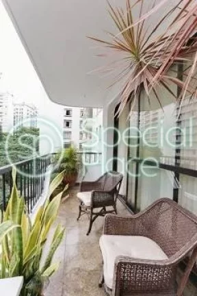 Imagem Ótimo apartamento com 293m² no Jardim Paulista. Amplo living com varandas, lavabo, 04 dormitórios...