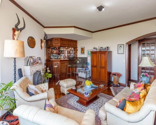 Imagem APARTAMENTO ALTO PADRÃO PONTO MAIS ALTO REGIÃO MORUMBI 147,00 M 3 SUÍTES CLOSETS VARANDAS SALA 3 AMBIENTES LAREIRA 3 VAGAS LAZER TOTAL 1 POR ANDAR