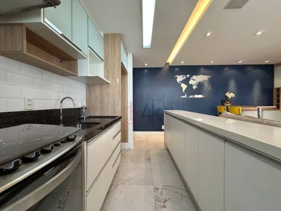 Imagem Apartamento à Venda no Brooklin: 65m², 2 Quartos, Mobiliado e Moderno