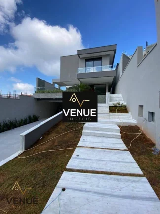 Mansão à venda Real Park Arujá – Espaço gourmet, ar condicionado e acabamento de luxo