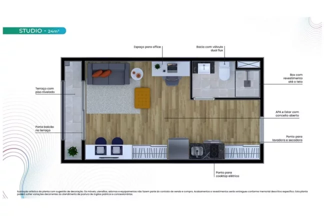 Imagem APARTAMENTO RESIDENCIAL em São Paulo - SP, Brooklin Paulista