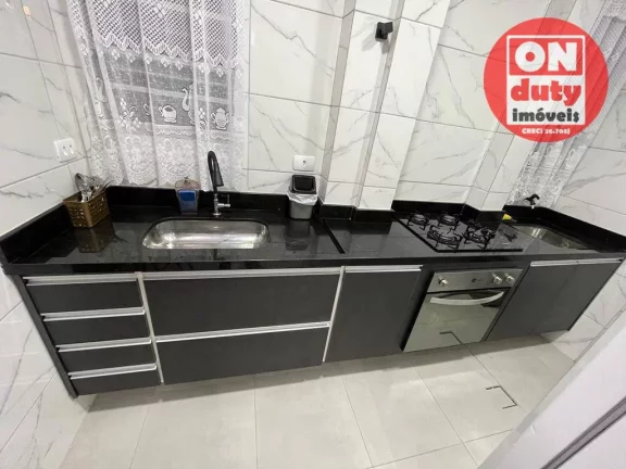 Imagem Apartamento com 2 qaurtos à venda, 60 m² por R$ 299.000 - Centro - São Vicente/SP