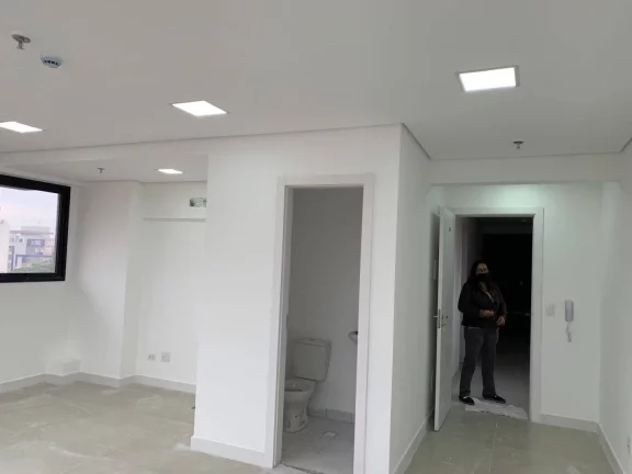 Imagem Sala, 34 m² - venda por R$ 320.000,00 ou aluguel por R$ 2.200,00/mês - Vila Assunção - Santo André/SP