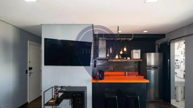 Imagem Apartamento à venda no Centro de São Paulo-SP: 1 quarto, 1 suíte, 1 sala, 1 banheiro, 1 vaga, 47m² de área. Venha conferir!