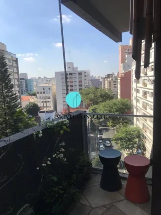 Imagem Apartamento à venda, 3 quartos e 01 vaga em Higienópolis-São Paulo -SP.