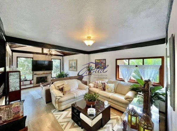 Imagem Casa com 3 quartos (1 suíte) à venda, 183 m² por R$ 1.280.000 - Fazendinha - Granja Viana - SP