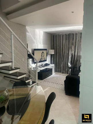 Imagem Sobrado à venda em Santo André, Jardim Santo Antônio, com 3 quartos, 123m2