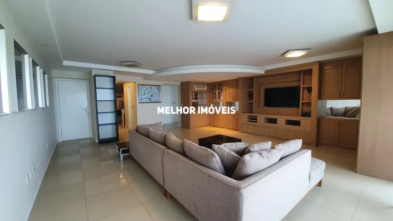 Imagem Locação anual apartamento garden frente mar mobiliado, decorado e equipado localizado na Barra Sul em Balneário Camboriú.