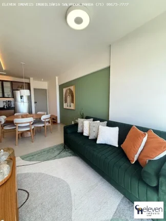 APARTAMENTO  2/4 À VENDA OU LOCAÇÃO MOBILIADA  | OCEAN HOUSE JAGUARIBE NASCENTE TOTAL | VISTA MAR DEFINITIVA NASCENTE COM INFRA E DUAS VAGAS 