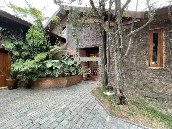 Imagem Casa na Fazendinha: Terreno 7.390m² = piscina,gourmet,tênis,sauna,hóspedes!