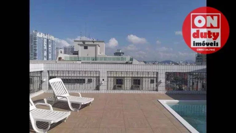 Imagem Cobertura com 4 dormitórios à venda, 404 m² por R$ 1.700.000,00 - Ponta da Praia - Santos/SP