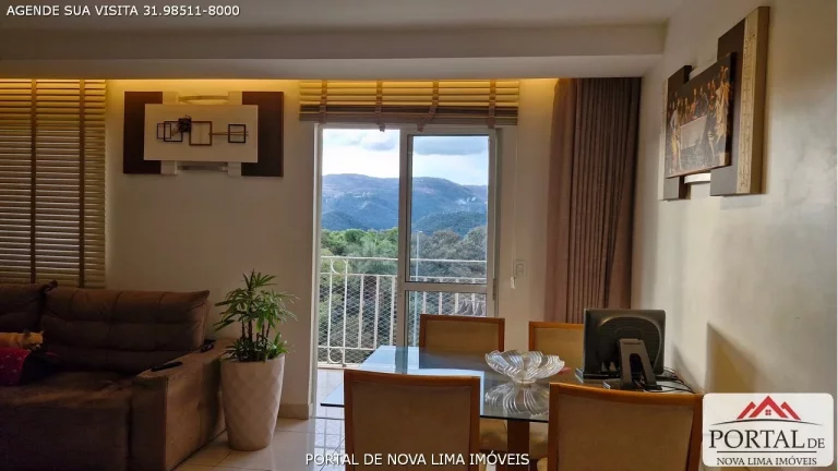 Imagem Apartamento de 3 quartos, sendo 1 suíte, 2 salas, varanda gourmet, 2 vagas de garagem, apartamento com 85 m2 de área. Este imóvel conta com um projeto