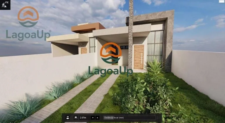 Imagem Casa com 3 dormitórios à venda, 94 m² por R$ 590.000,00 - Visão - Lagoa Santa/MG