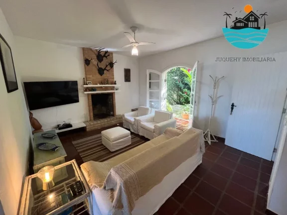 Imagem Casa a Venda em Juquehy Pé na Areia, aluguel de temporada em Juquehy com 4 dormitórios, 2 suítes c/vista ao mar, max. 10 pessoas | Juquehy Imobiliária