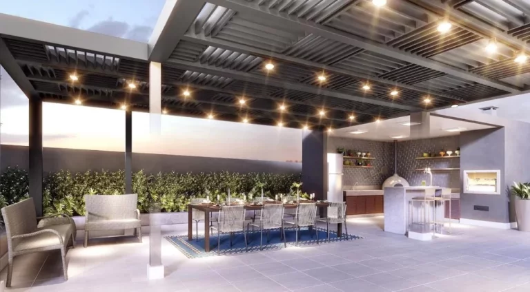 Imagem Apartamento de luxo na Vila Assunção: 3 quartos, 3 suítes, 4 banheiros, 2 vagas - 135m² no Condomínio Orion Patriani