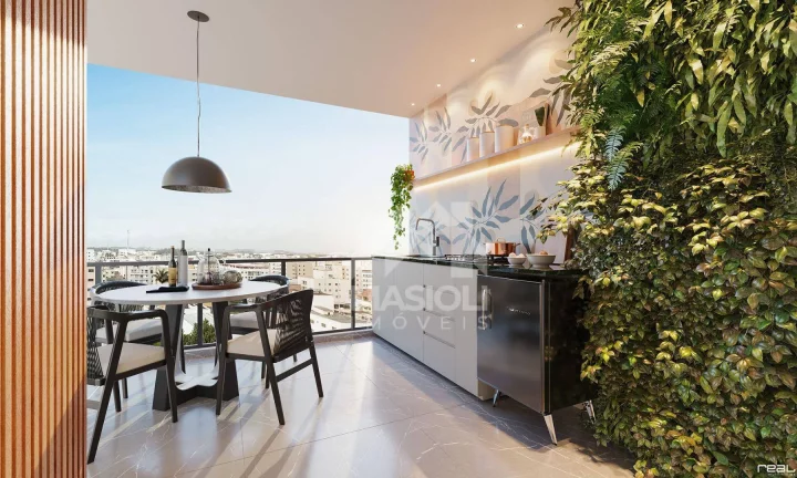 Imagem Cobertura com 3 dormitórios à venda, 110 m² por R$ 1.646.192,53 - Praia de Itaparica - Vila Velha/ES