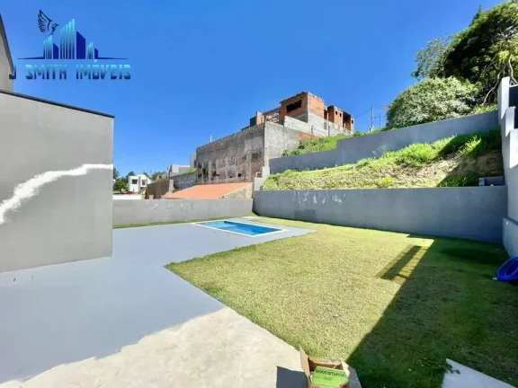 Imagem CASA NOVA, COM TODOS ACABAMENTOS, 3 SUÍTES, 5 VAGAS, PISCINA. Show!!