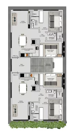 Imagem Apartamento à venda, com 2 quartos, 66m²