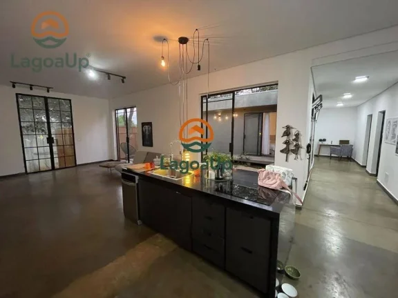 Imagem Casa com 4 dormitórios à venda, 290 m² por R$ 950.000,00 - Lagoa Mansões - Lagoa Santa/MG