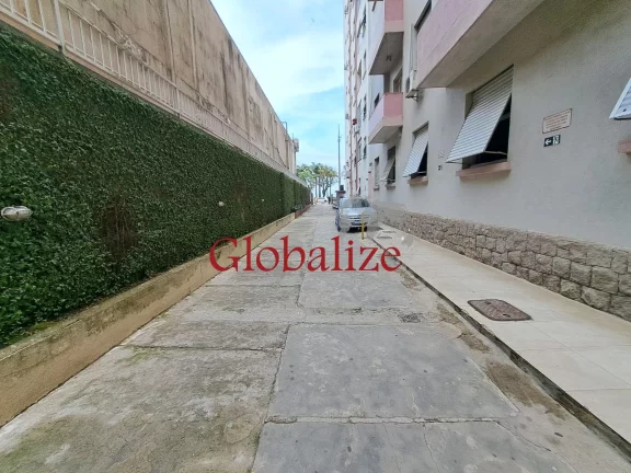 Imagem Apartamento terreo à venda, frente mar, 1 quarto, sala, cozinha e banheiro por R$278.000,00 no Embaré em Santos
