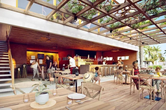 Imagem Casa duplex em condomínio fechado, 2 dormitórios à venda por R$ 264.320,69- Condomínio MARAMAR BEACH HOUSE - Vista do Atlântico - Luís Correia/PI