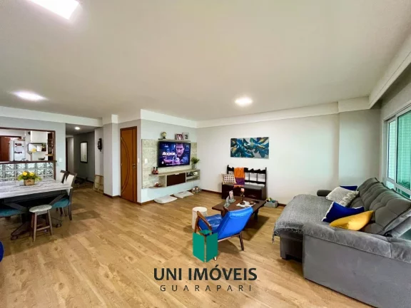 Imagem Amplo Apartamento à venda na Beira Mar da Praia do Morro e com Área externa privativa e área gourmet