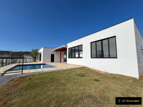 Imagem Casa à Venda em Atibaia c/ 3 Suítes - Condomínio Fechado Recanto Tranquilo!
