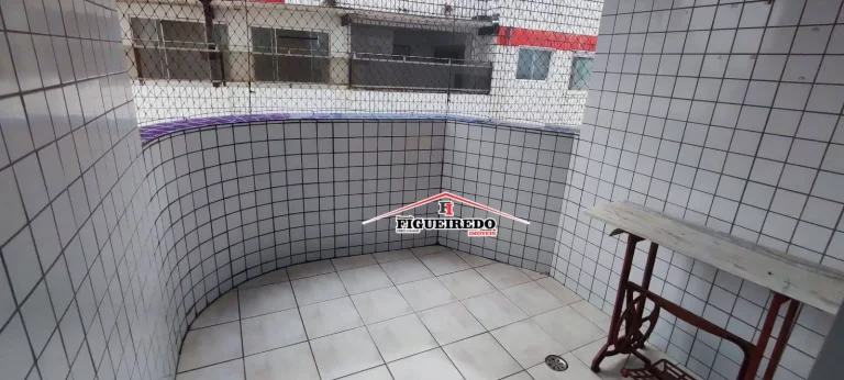 Imagem Apartamento com 1 dormitório para alugar, 59 m² por R$ 2.850,02/mês - Canto do Forte - Praia Grande/SP