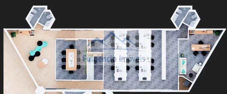 Imagem Laje Comercial com 170 m² para alugar na Rua Funchal - Vila Olímpia