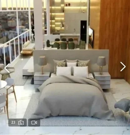 Imagem Apartamento 118M², 1Q, 1 Suíte, 2 Banheiros, 2 Vagas, Churrasqueira, Piscina Adulto e Infantil, Academia, Playground, Salão de Festas, Salão de Jogos.