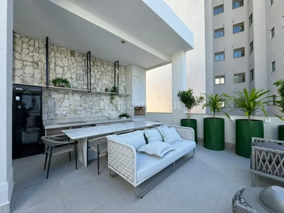 Imagem Aluga Novo apartamento com 3 quartos sendo 1 suíte, varanda gourmet