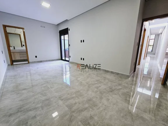 Imagem Casa térrea com 3 suítes à venda, 135 m² por R$ 1.190.000 - Condomínio Park Gran Reserve - Indaiatuba/SP