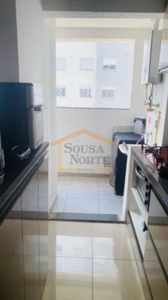 Imagem Apartamento com 43 m², com 2 dormitórios, sala de estar e jantar integradas, cozinha funcional e s...