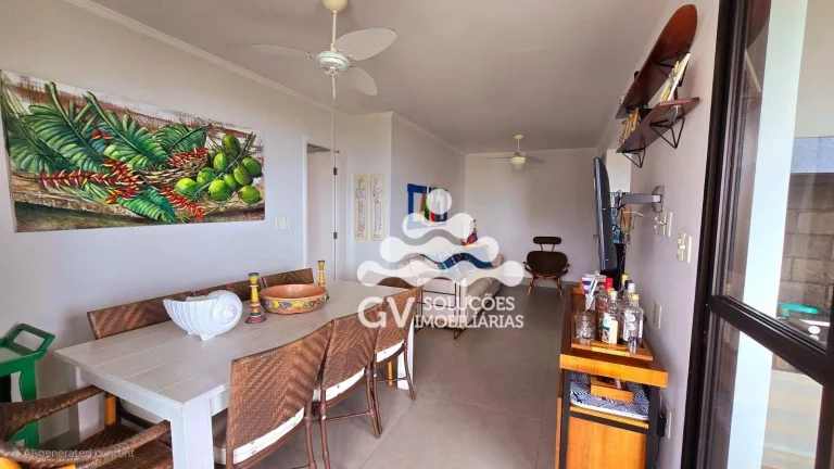 Imagem Apartamento com 3 dormitórios à venda, frente ao mar por R$ 1.100.000 - Massaguaçu - Caraguatatuba/SP