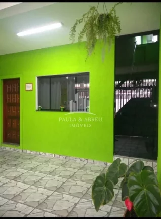 Imagem Casa "Térrea" 125m² 3 Quartos 1 Suíte, 2 Vagas, Dá Financiamento, ±95m² de Área de Lazer Com Churrasqueira, na Vila Morelli, Mauá-SP
