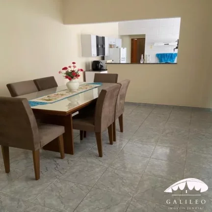 Imagem VENDA | CASA EM CAMPO LIMPO PAULISTA - Com 100 m² - 02 dormitórios - Área de churrasqueira.